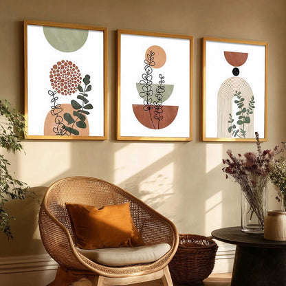 Boho Wall Art Paintings for Living Room Bedroom