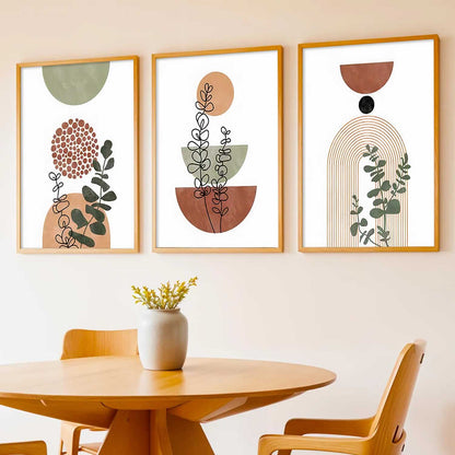 Boho Wall Art Paintings for Living Room Bedroom