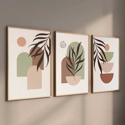 Boho Wall Art Paintings for Living Room Bedroom