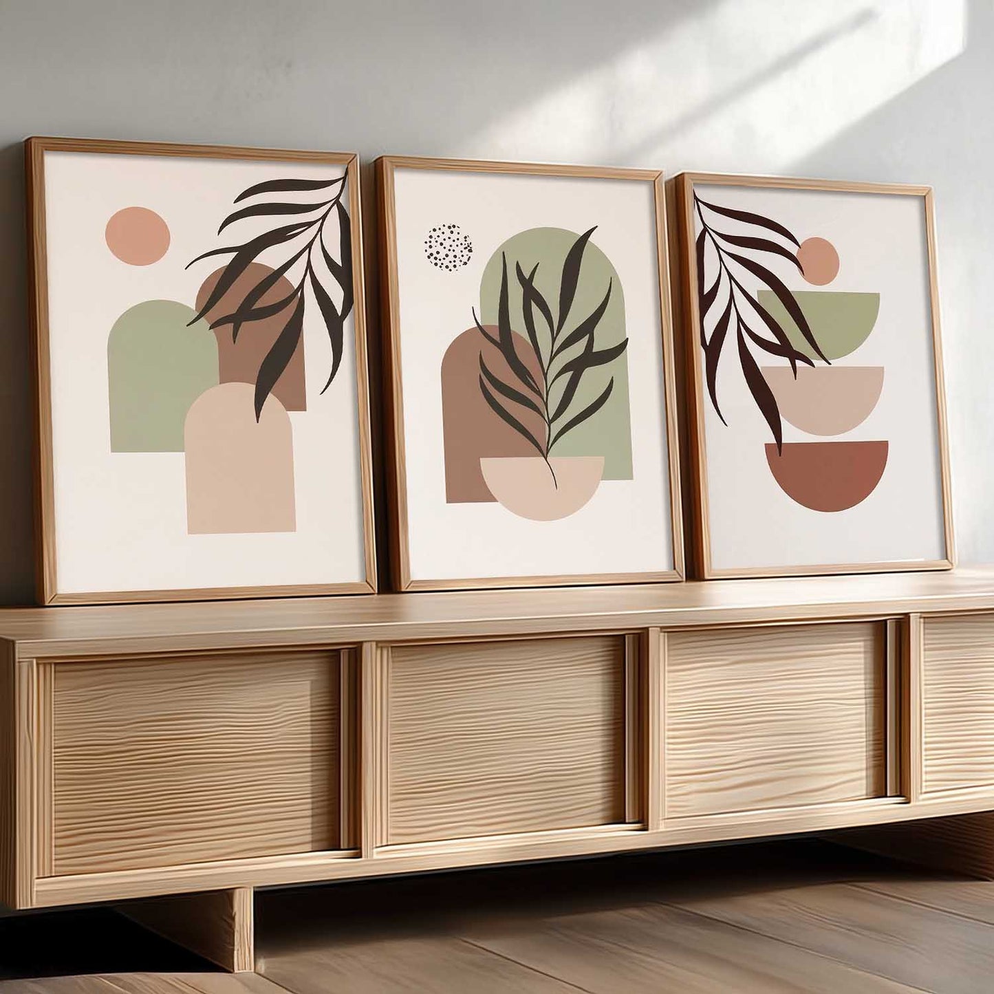 Boho Wall Art Paintings for Living Room Bedroom