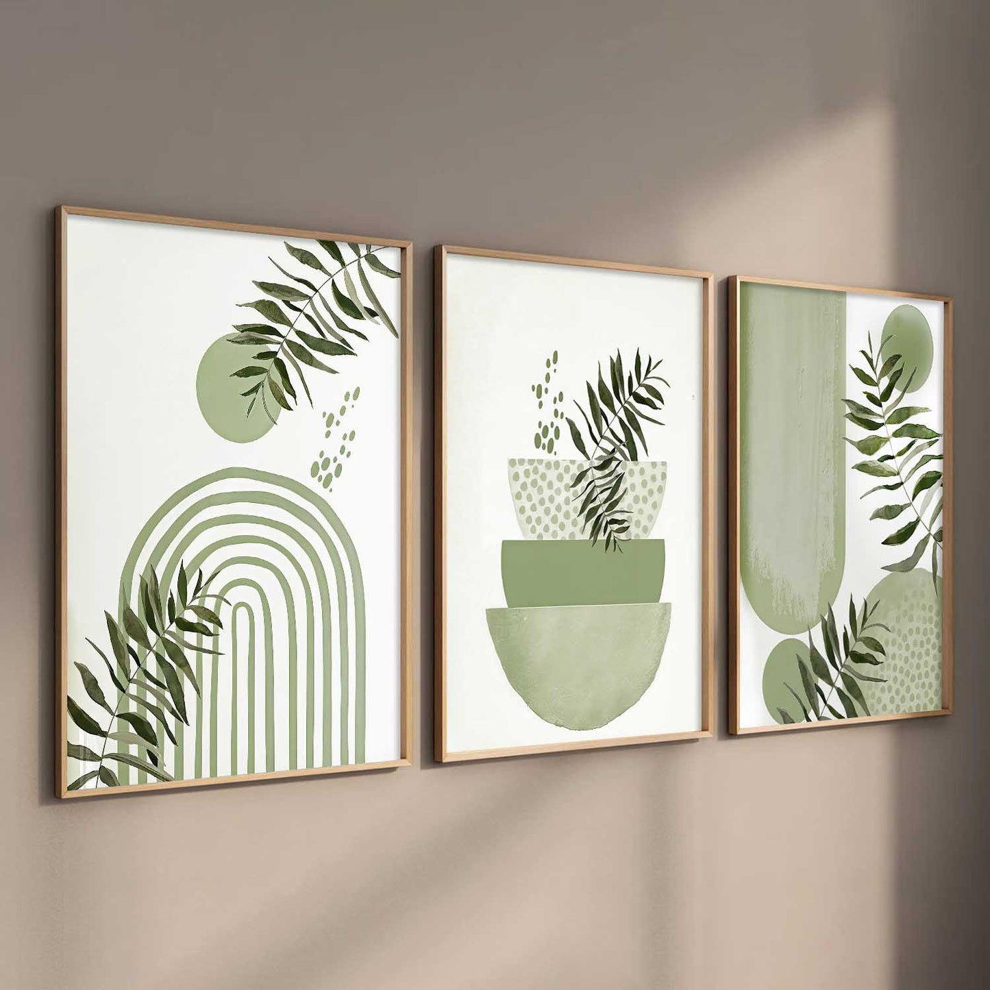 Boho Wall Art Paintings for Living Room Bedroom