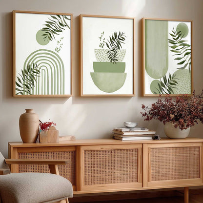 Boho Wall Art Paintings for Living Room Bedroom