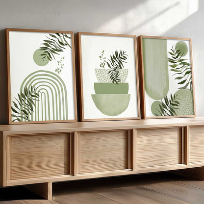 Boho Wall Art Paintings for Living Room Bedroom