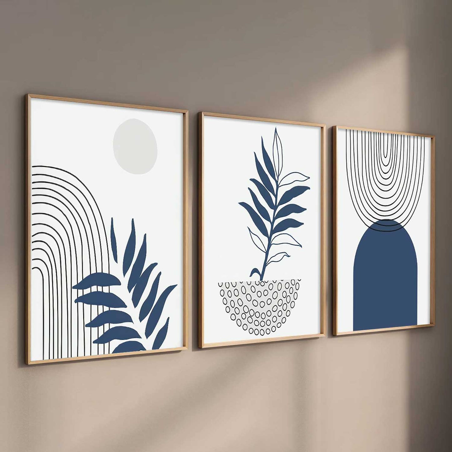 Boho Wall Art Paintings for Living Room Bedroom