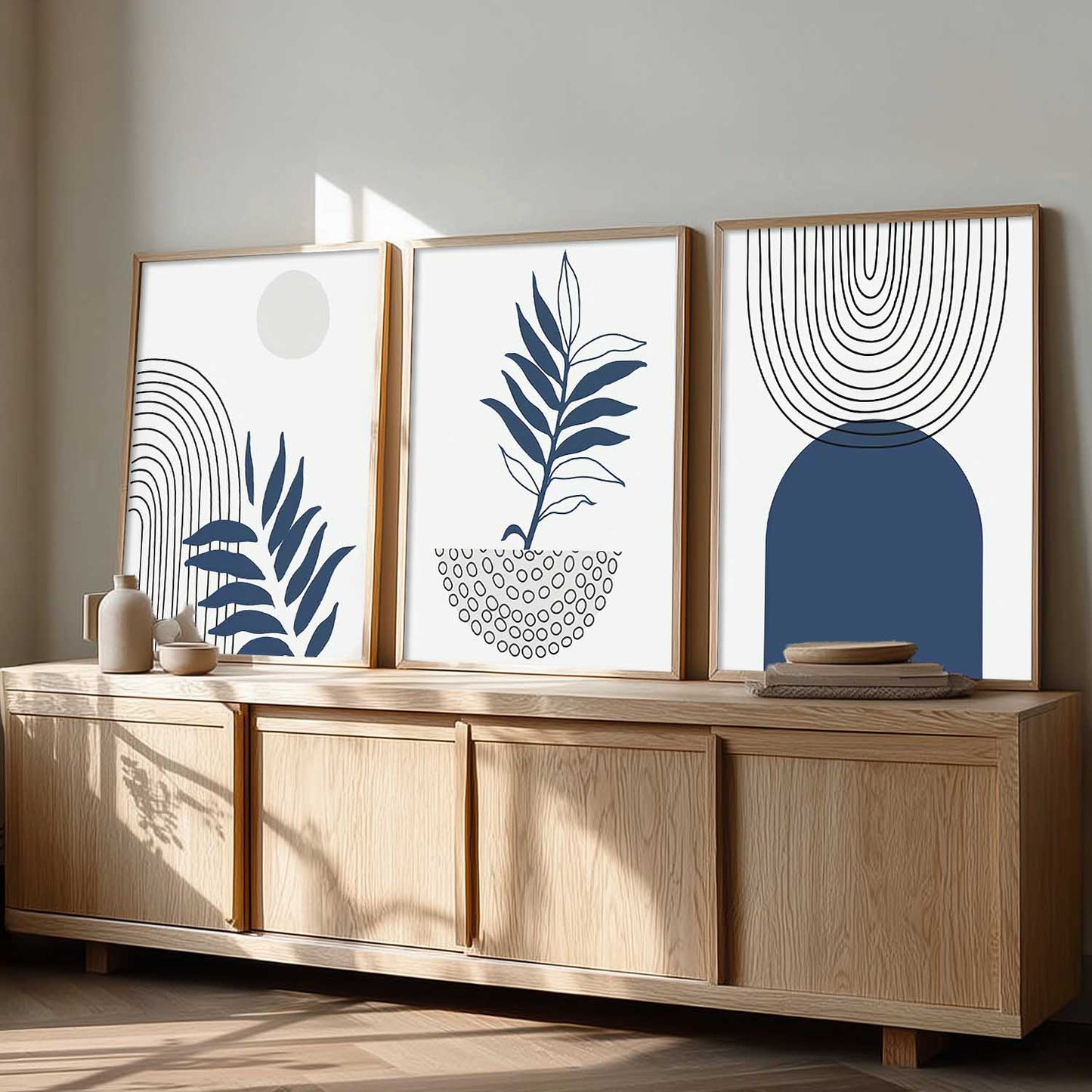 Boho Wall Art Paintings for Living Room Bedroom