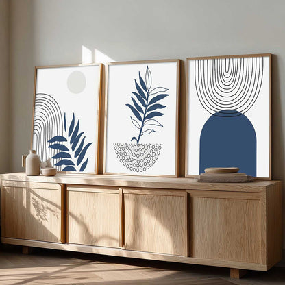 Boho Wall Art Paintings for Living Room Bedroom