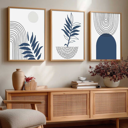 Boho Wall Art Paintings for Living Room Bedroom