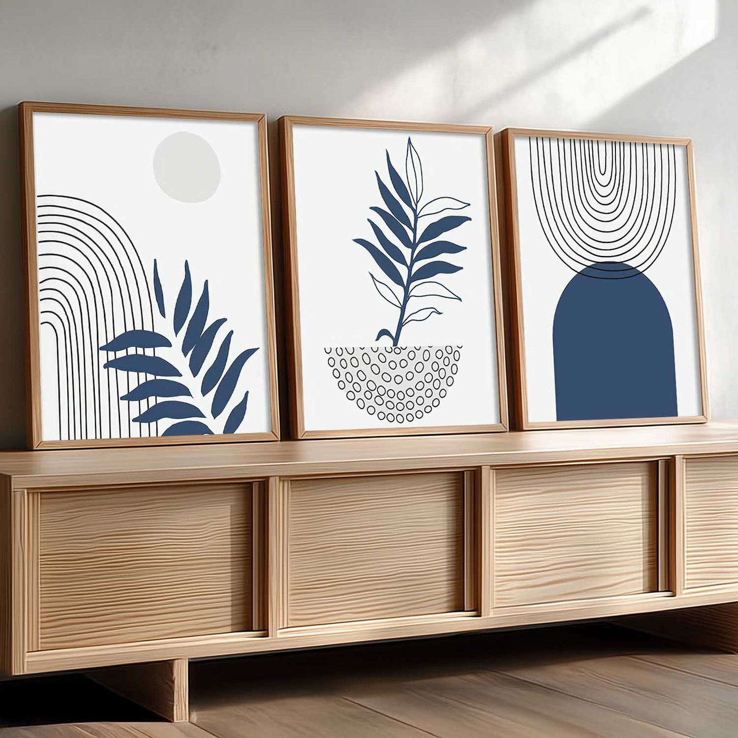 Boho Wall Art Paintings for Living Room Bedroom