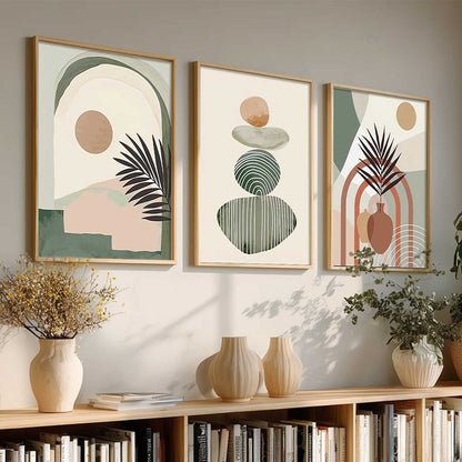 Boho Wall Art Paintings for Living Room Bedroom