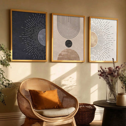 Boho Wall Art Paintings for Living Room Bedroom