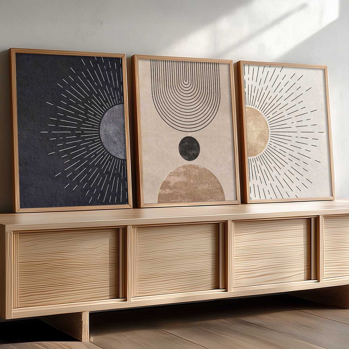 Boho Wall Art Paintings for Living Room Bedroom