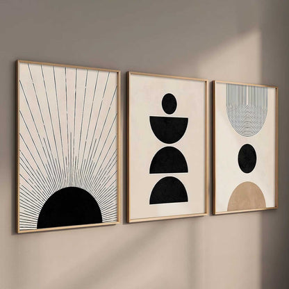 Boho Wall Art Paintings for Living Room Bedroom