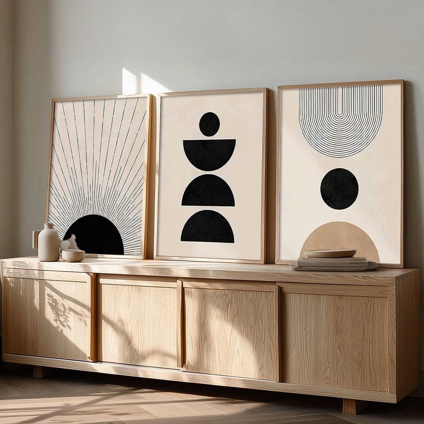 Boho Wall Art Paintings for Living Room Bedroom