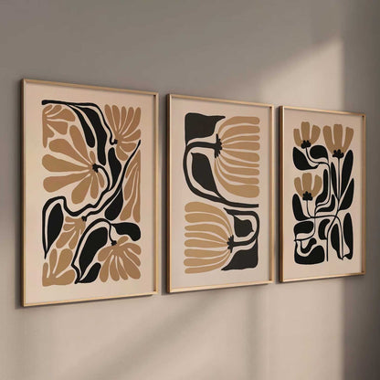 Abstract Floral Wall Art Paintings for Living Room Bedroom