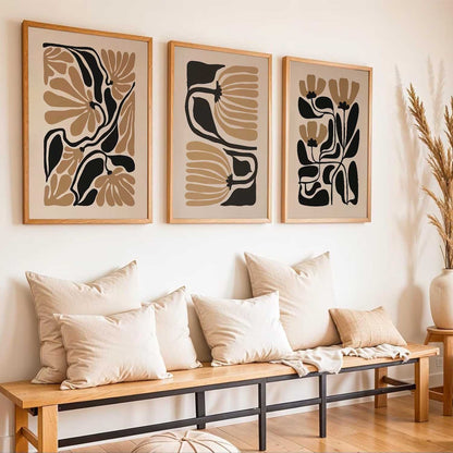 Abstract Floral Wall Art Paintings for Living Room Bedroom