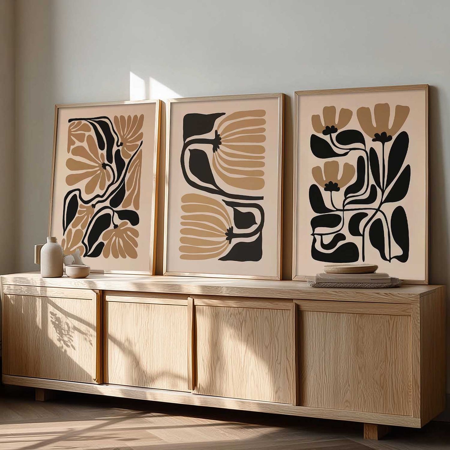 Abstract Floral Wall Art Paintings for Living Room Bedroom