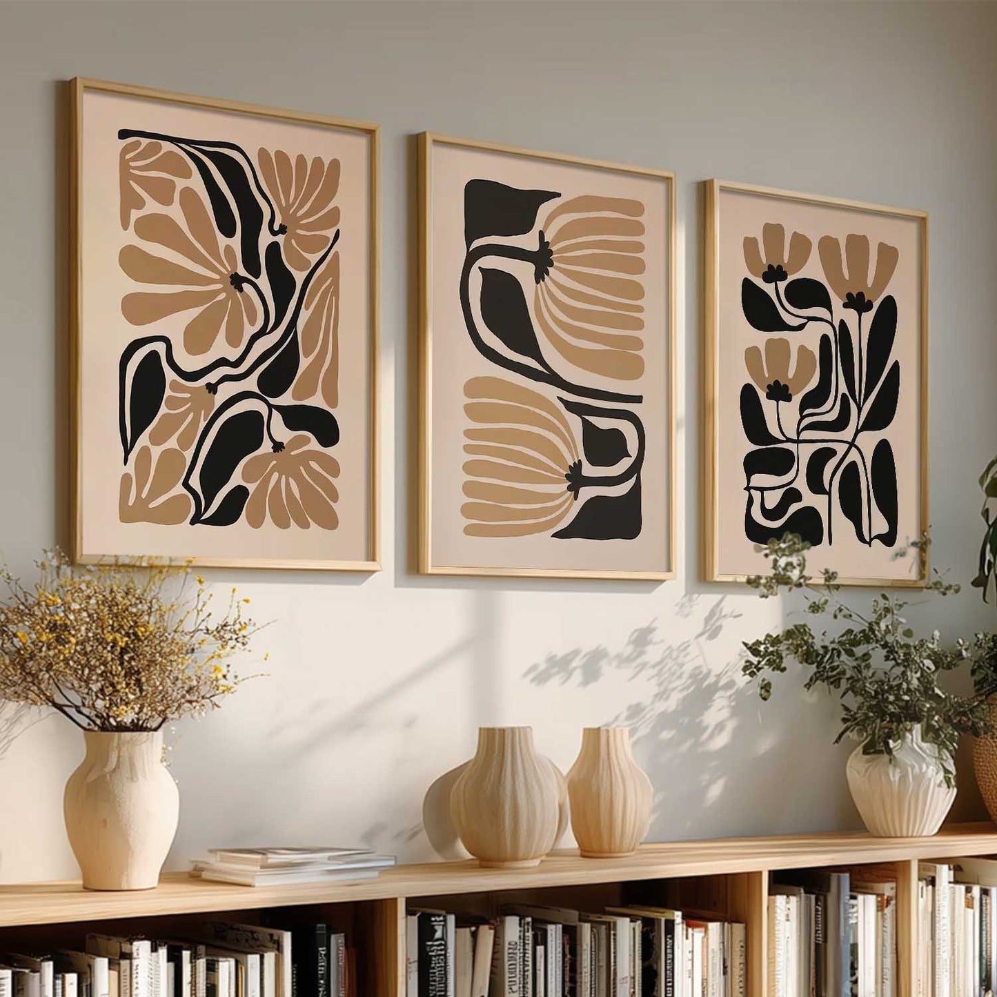 Abstract Floral Wall Art Paintings for Living Room Bedroom