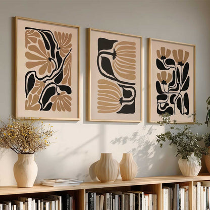 Abstract Floral Wall Art Paintings for Living Room Bedroom