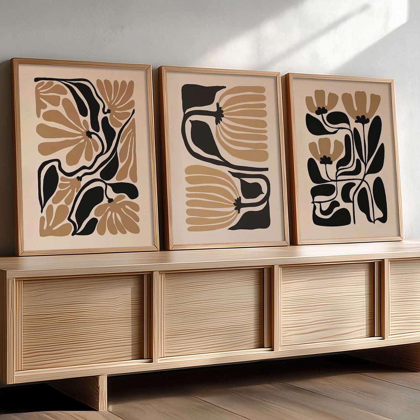 Abstract Floral Wall Art Paintings for Living Room Bedroom