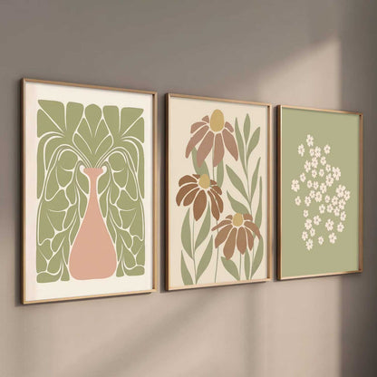 Botanical Wall Art Paintings for Living Room Bedroom