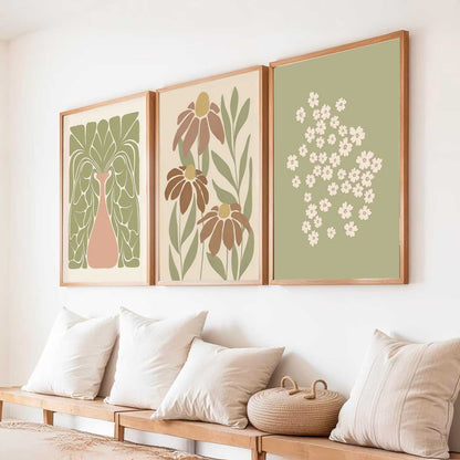 Botanical Wall Art Paintings for Living Room Bedroom