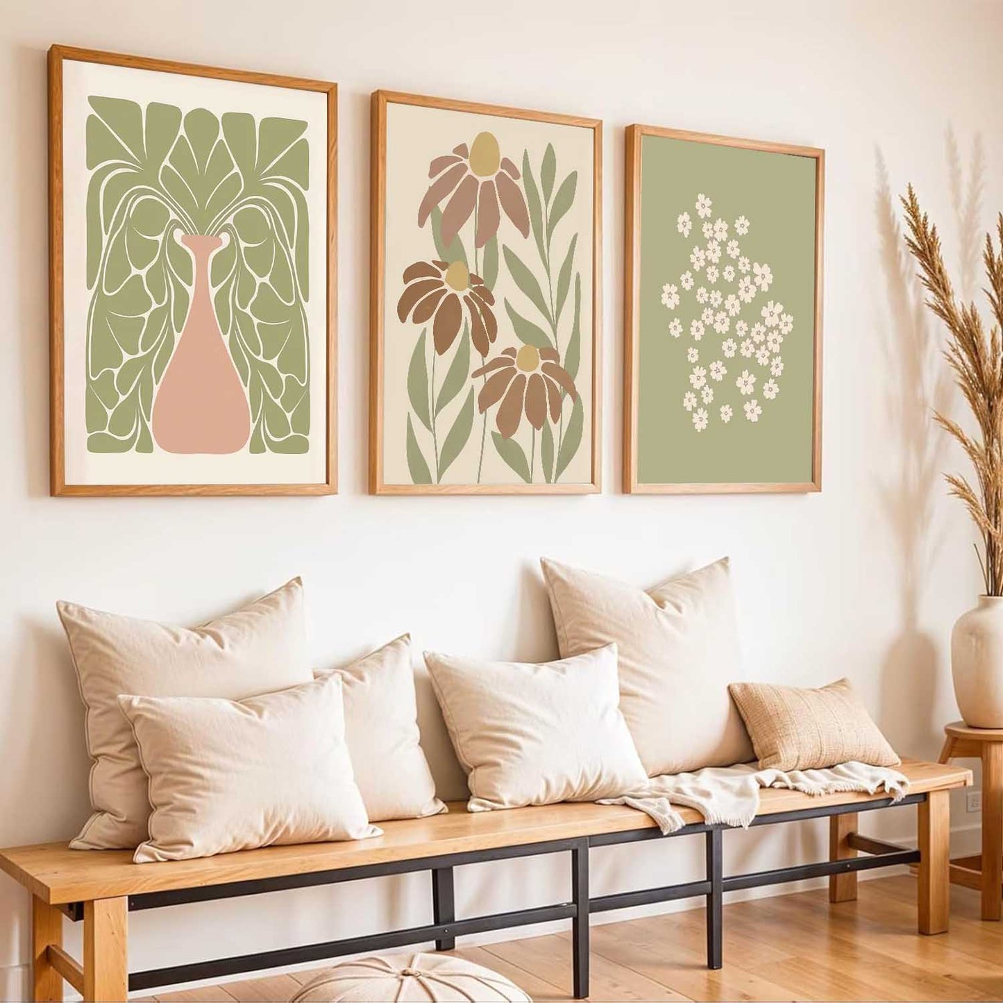 Botanical Wall Art Paintings for Living Room Bedroom