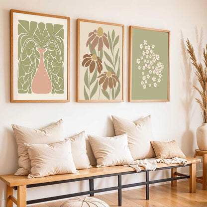 Botanical Wall Art Paintings for Living Room Bedroom