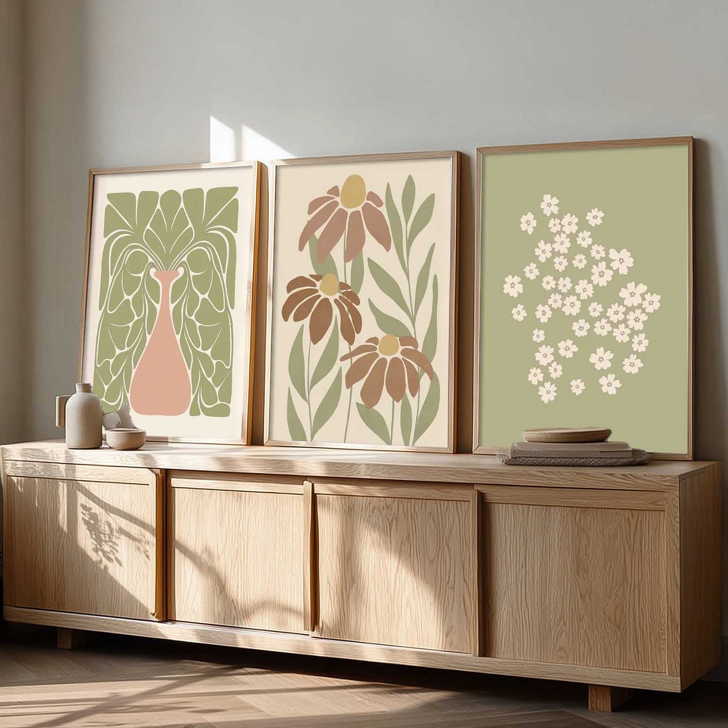 Botanical Wall Art Paintings for Living Room Bedroom