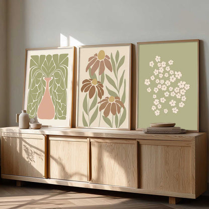 Botanical Wall Art Paintings for Living Room Bedroom