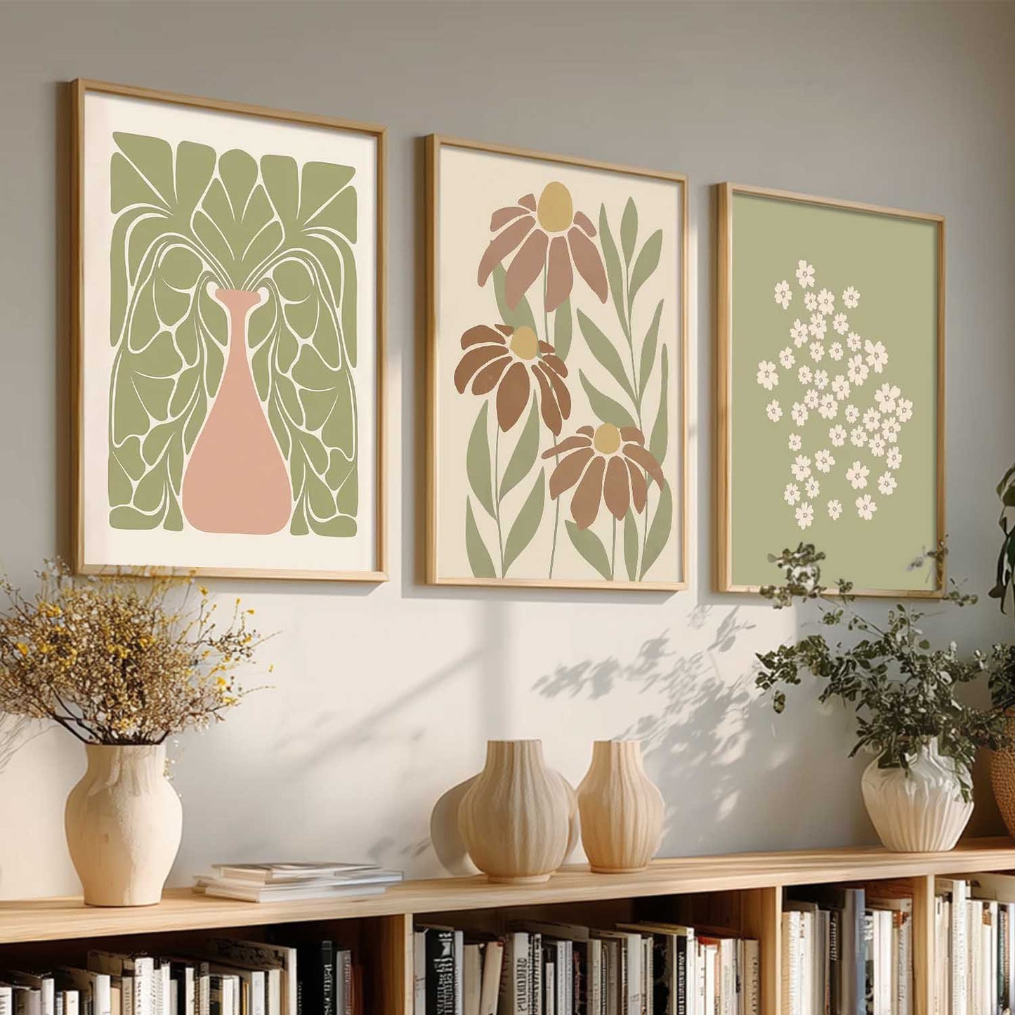 Botanical Wall Art Paintings for Living Room Bedroom