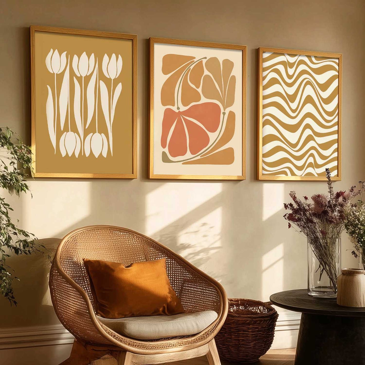 Floral Wall Art Paintings for Living Room Bedroom