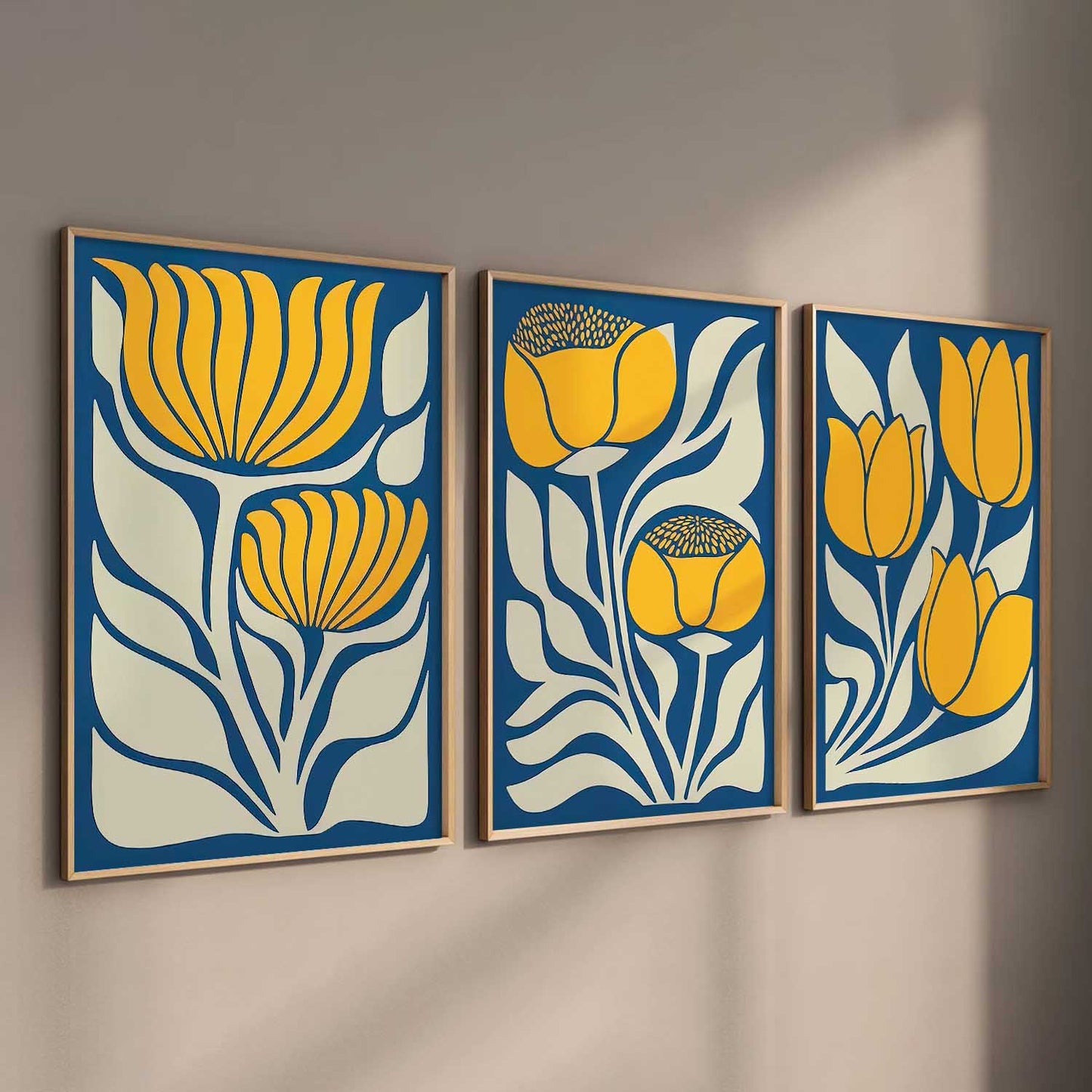 Botanical  Wall Art Paintings for Living Room Bedroom