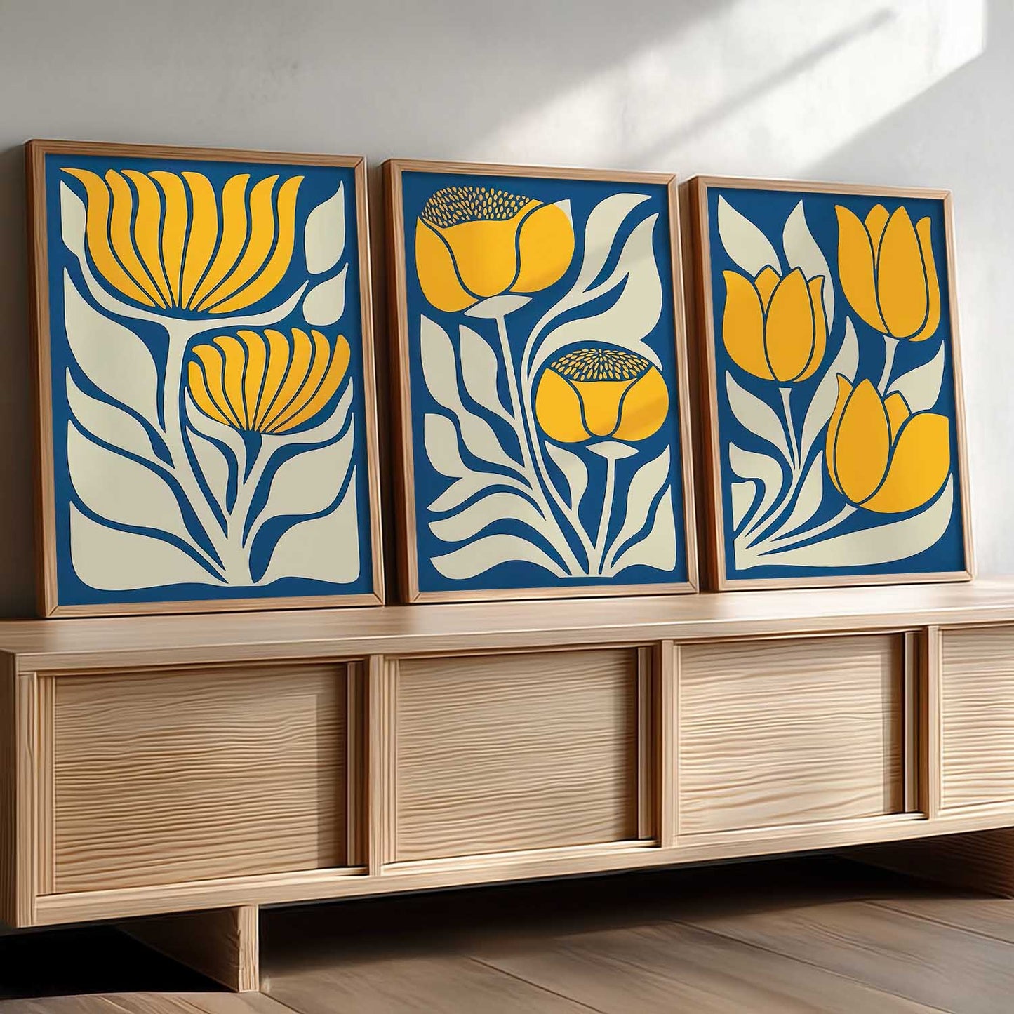 Botanical  Wall Art Paintings for Living Room Bedroom