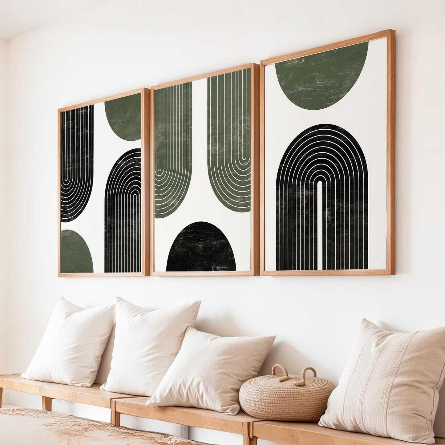 Boho Wall Art Paintings for Living Room Bedroom