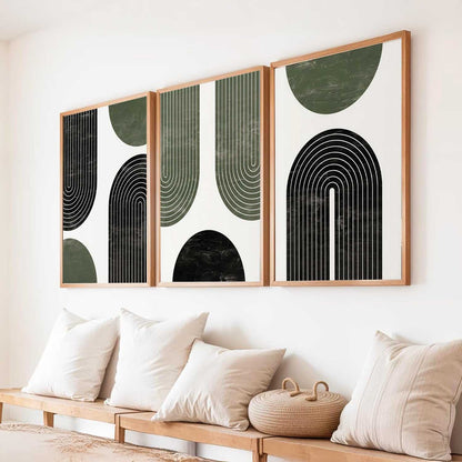 Boho Wall Art Paintings for Living Room Bedroom