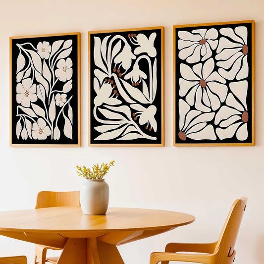 Boho Wall Art Paintings for Living Room Bedroom