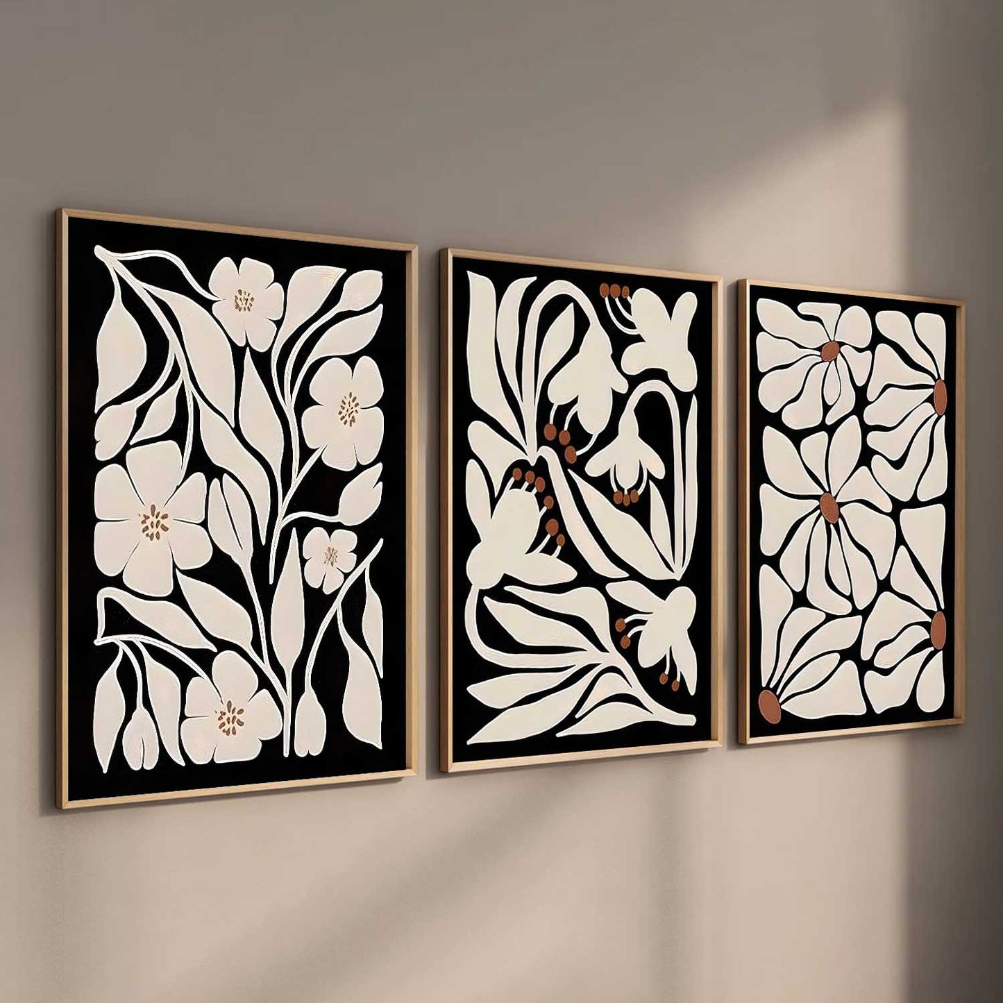 Boho Wall Art Paintings for Living Room Bedroom