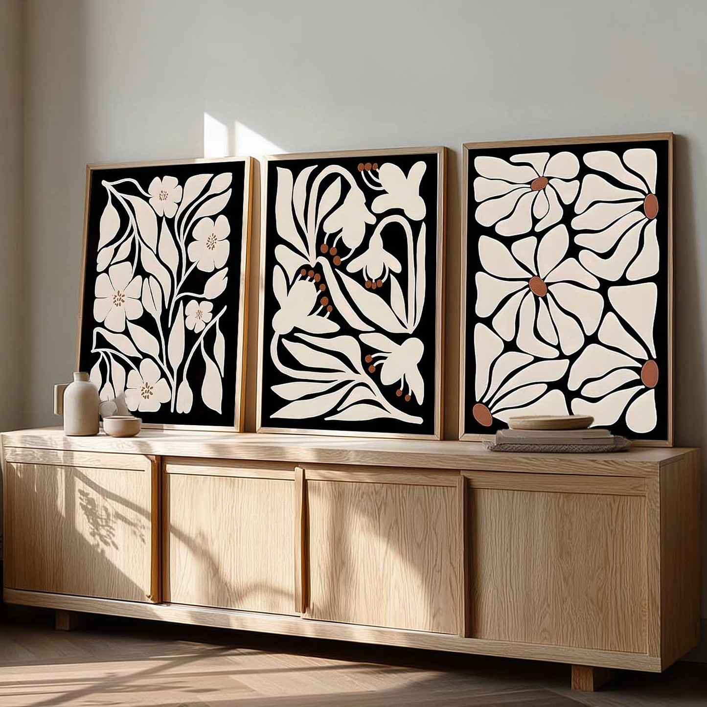 Boho Wall Art Paintings for Living Room Bedroom