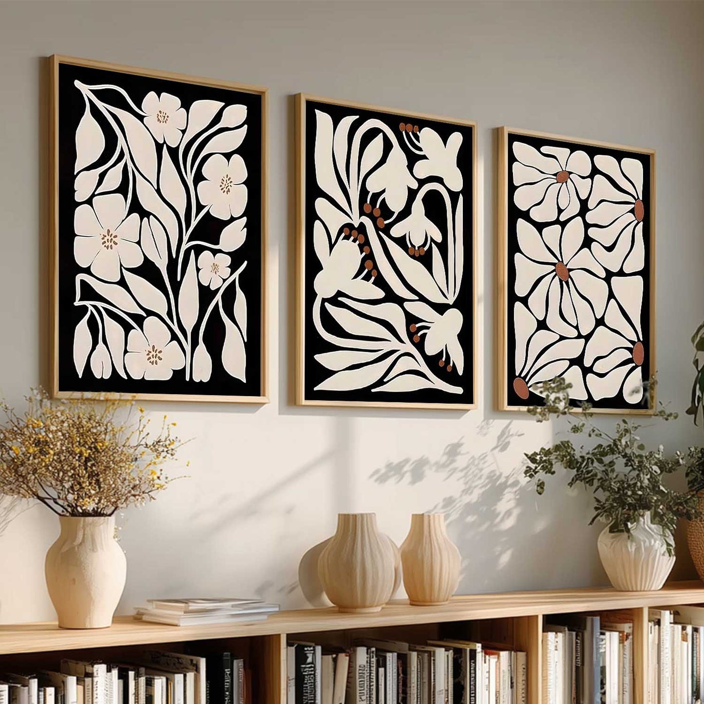 Boho Wall Art Paintings for Living Room Bedroom