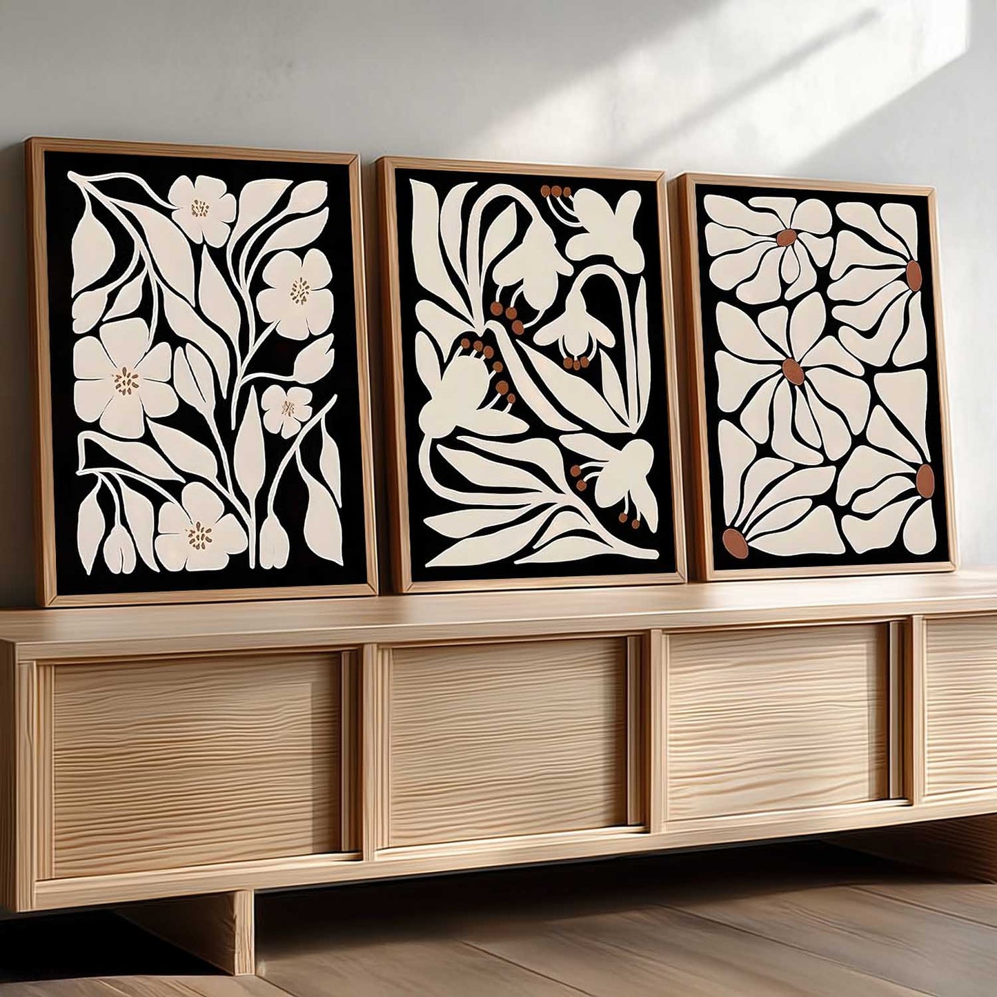 Boho Wall Art Paintings for Living Room Bedroom