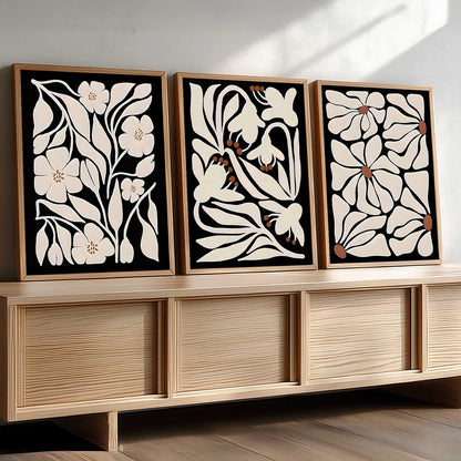 Boho Wall Art Paintings for Living Room Bedroom