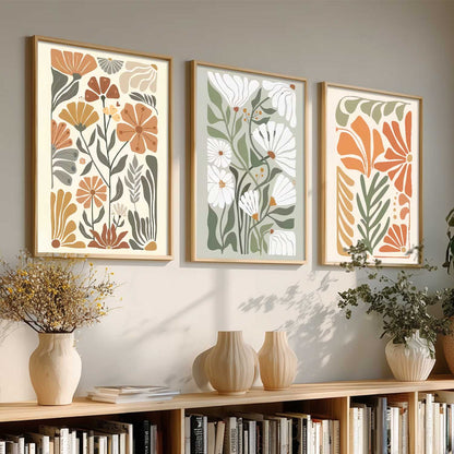 Boho Wall Art Paintings for Living Room Bedroom