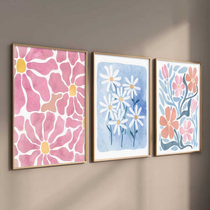 Boho Wall Art Paintings for Living Room Bedroom