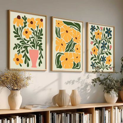 Boho Wall Art Paintings for Living Room Bedroom