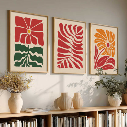 Boho Wall Art Paintings for Living Room Bedroom