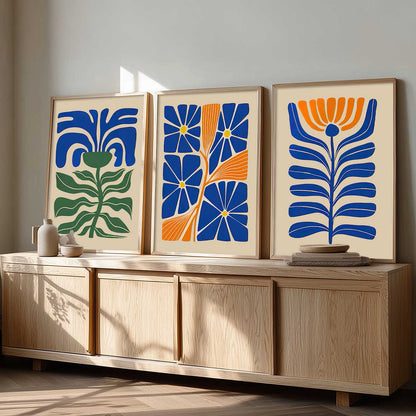 Boho Wall Art Paintings for Living Room Bedroom