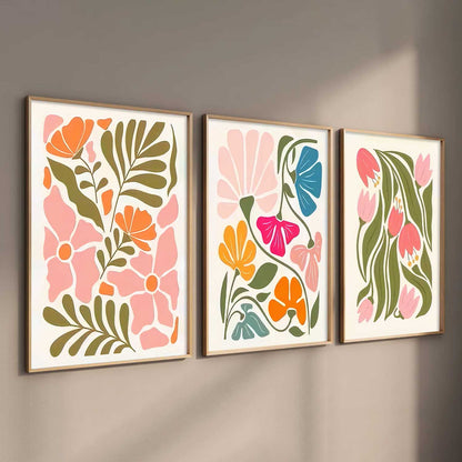 Boho Wall Art Paintings for Living Room Bedroom