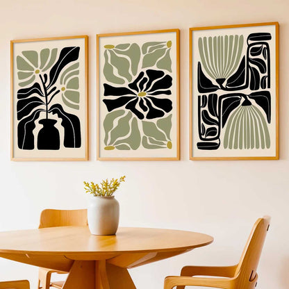 Boho Wall Art Paintings for Living Room Bedroom