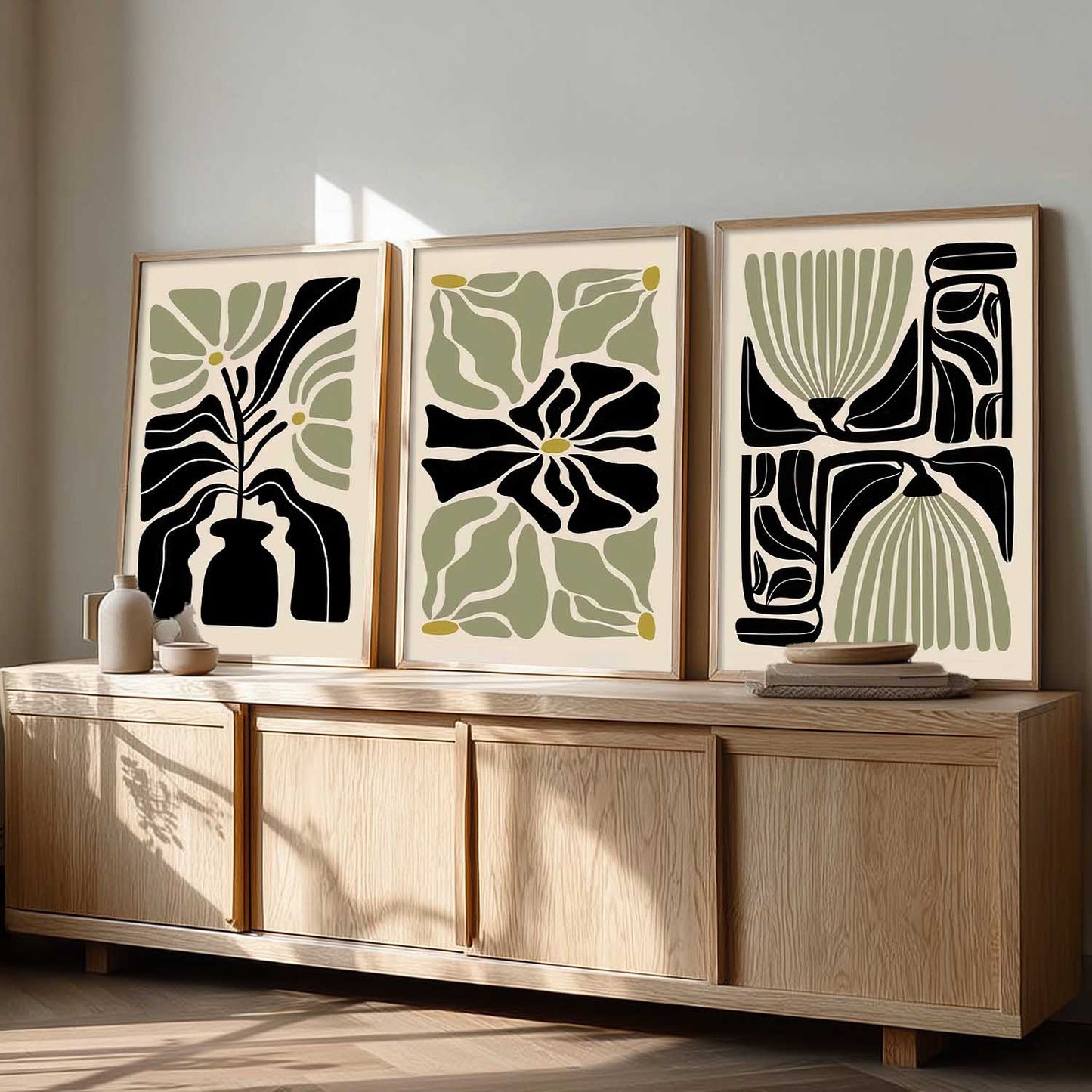 Boho Wall Art Paintings for Living Room Bedroom