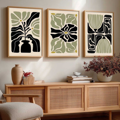 Boho Wall Art Paintings for Living Room Bedroom